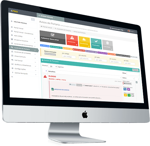 Sistema CPRO em diferentes dispositivos